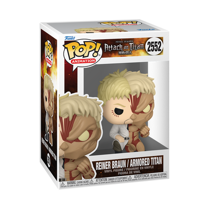 Funko Pop! Animation - Reiner Braun/Armored Titan 2552 - Attack On Titan Vinyl Figure