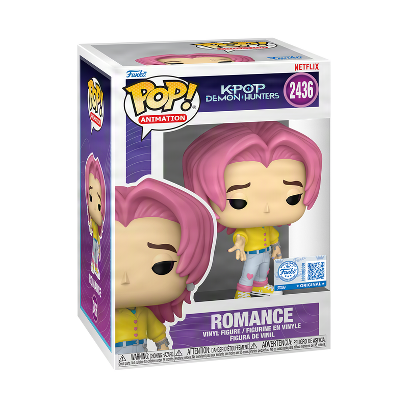 Funko Pop! Animation - Romance 2436 - K-Pop Demon Hunters Vinyl Figure [Exclusive]