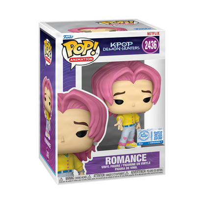 Funko Pop! Animation - Romance 2436 - K-Pop Demon Hunters Vinyl Figure [Exclusive]