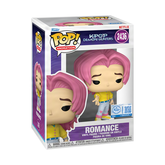 Funko Pop! Animation - Romance 2436 - K-Pop Demon Hunters Vinyl Figure [Exclusive]