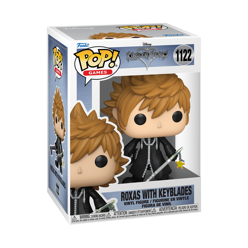 Funko Pop! Kingdom Hearts Roxas With Keyblade Vinyl Figure #1122