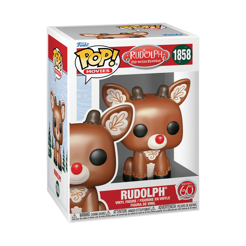 Funko Pop! Movies - Rudolph 1858 - Rudolph Red-Nosed Reindeer Vinyl Figure