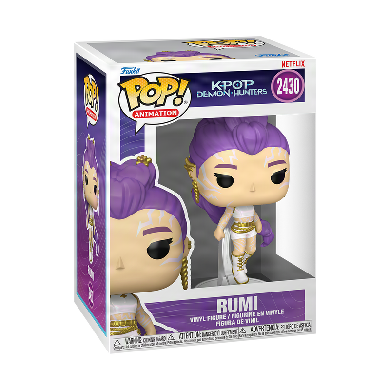 Funko Pop! Animation - Rumi 2430 - K-Pop Demon Hunters Vinyl Figure