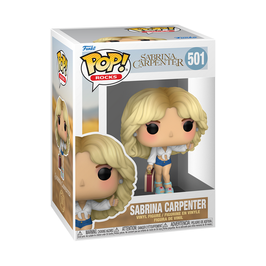 Funko Pop! Rocks - Sabrina Carpenter 501 - Sabrina Carpenter Vinyl Figure