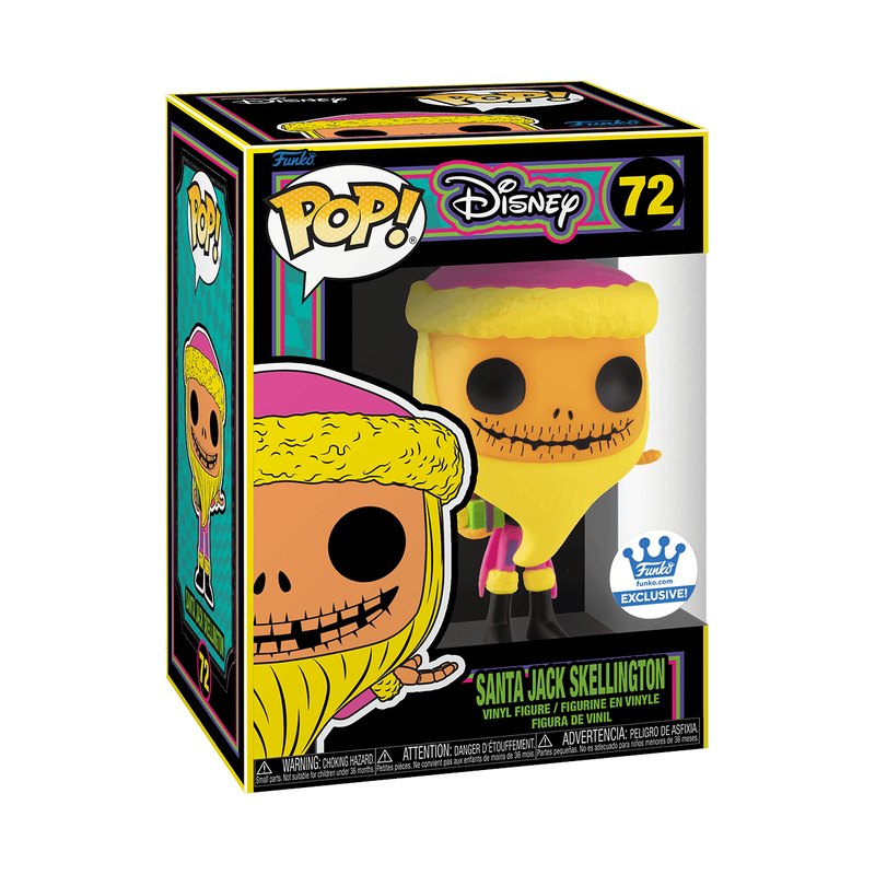 Funko Pop! Disney - Santa Jack Skellington - Nightmare Before Christmas [Funko.com] Vinyl Figure