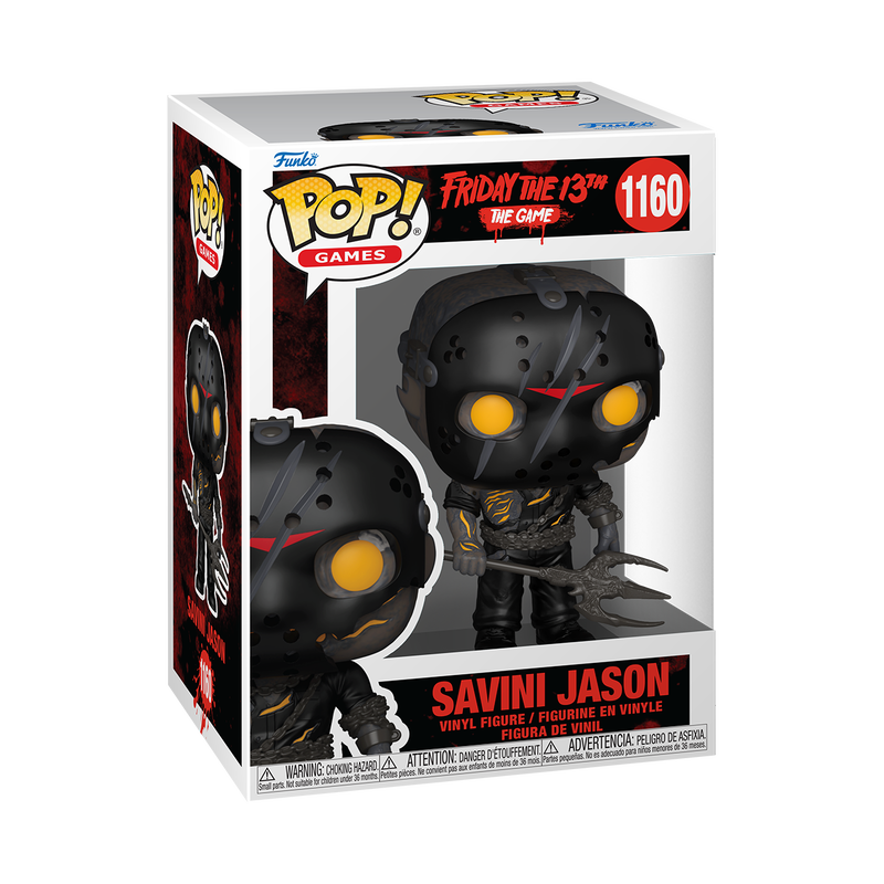 Funko Pop! Movies - Savini Jason 1160 - Friday The 13th The Game Vinyl Figure