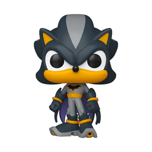 Funko Pop! Heroes - Shadow as Batman 591 - DC X Sonic The Hedgehog [Target] Vinyl Figure