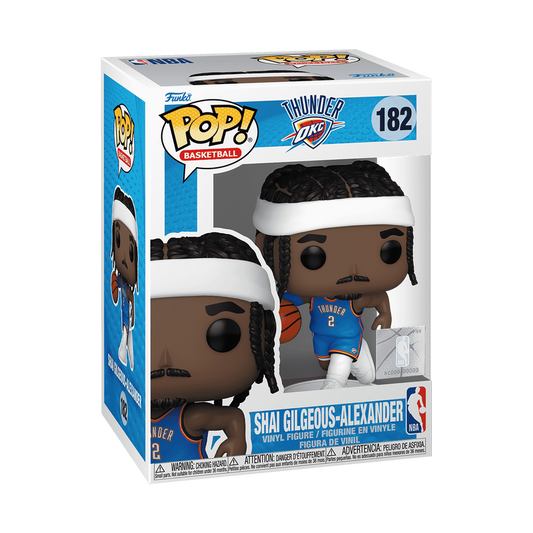 Funko Pop! Basketball - Shai Gilgeous-Alexander 182 - Oklahoma City Thunder Vinyl Figure