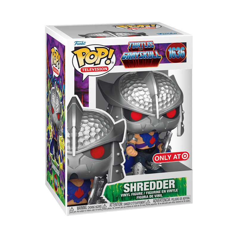 Funko Pop! Television - Shredder 1636 - Turtles of Grayskull [Target] Vinyl Figure