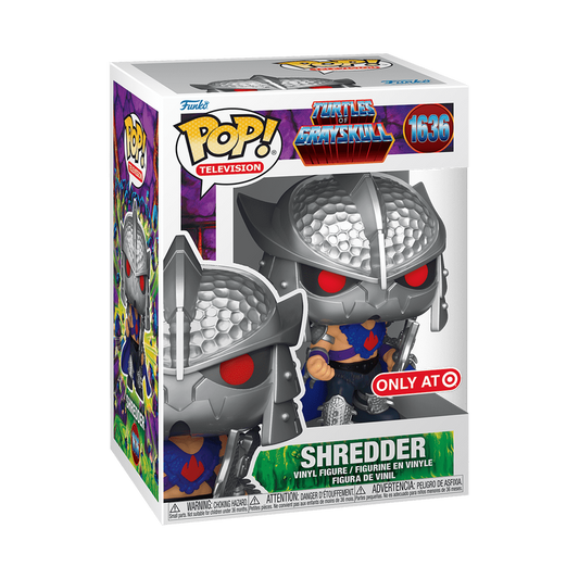 Funko Pop! Television - Shredder 1636 - Turtles of Grayskull [Target] Vinyl Figure