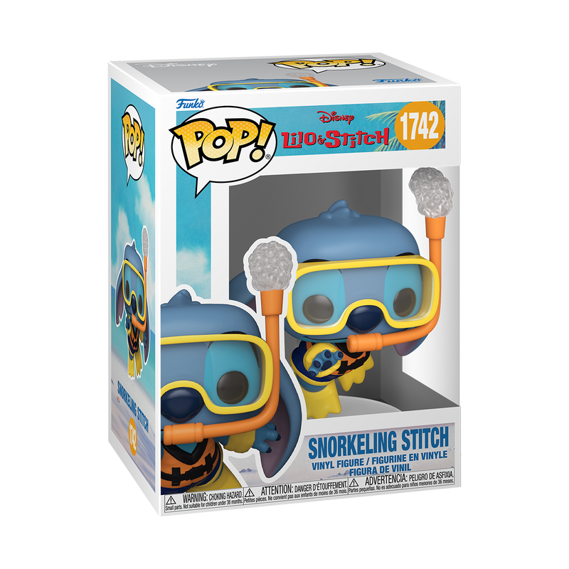 Funko Pop! Disney - Snorkeling Stitch #1742 Lilo & Stitch Vinyl Figure