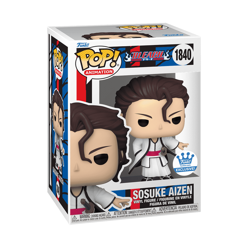 Funko Pop! Animation - Sosuke Aizen 1840 - Bleach [Funko Exclusive] Vinyl Figure