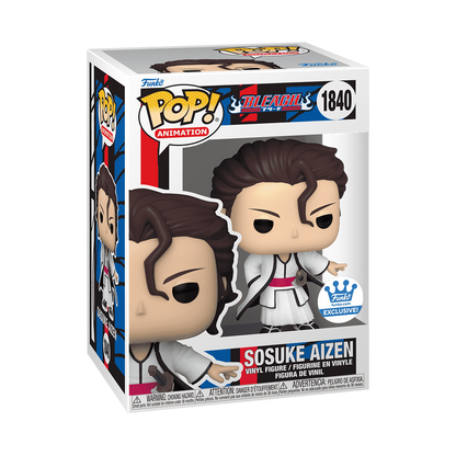Funko Pop! Animation - Sosuke Aizen 1840 - Bleach [Funko Exclusive] Vinyl Figure