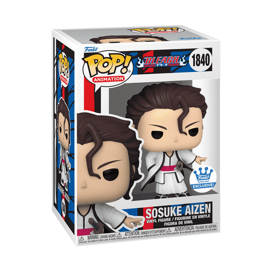 Funko Pop! Animation - Sosuke Aizen 1840 - Bleach [Funko Exclusive] Vinyl Figure