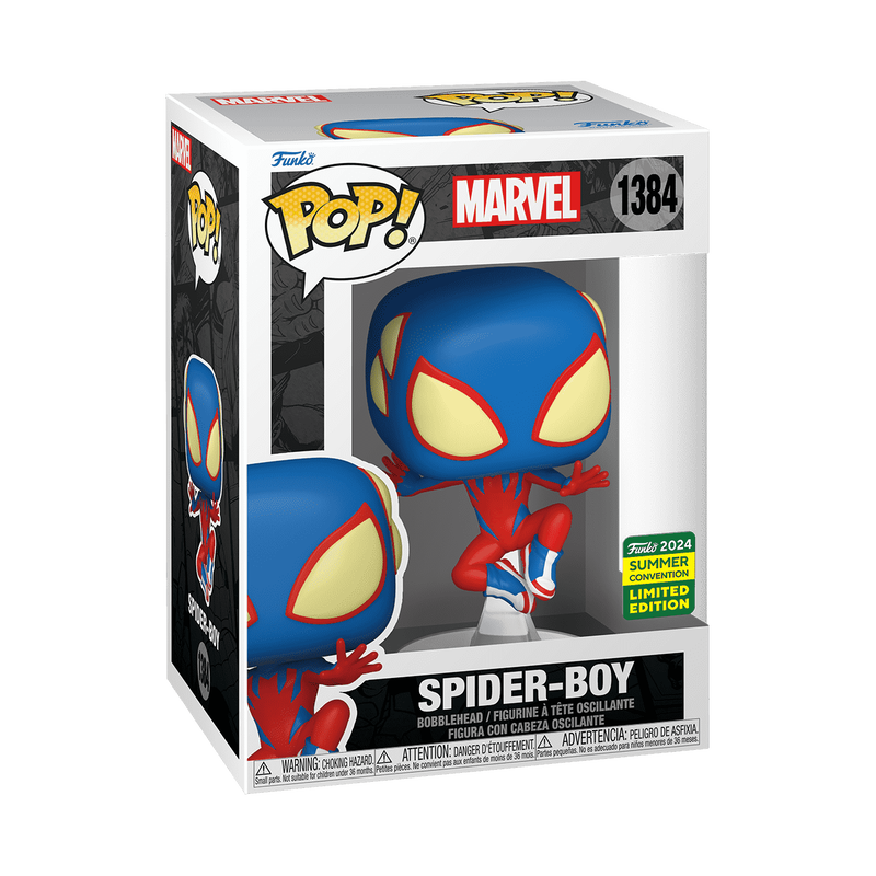 Funko Pop! Marvel - Spider-Boy 1384 - Marvel [2024 Summer Convention] Vinyl Figure