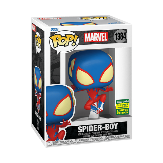 Funko Pop! Marvel - Spider-Boy 1384 - Marvel [2024 Summer Convention] Vinyl Figure