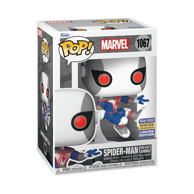 Funko Pop! Marvel - Spider-Man (Bug-Eyes Armor) 1067 - Marvel [Funko 2022 Winter Con] Vinyl Figure