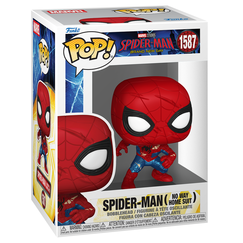 Funko Pop! Spider-Man (No Way Home Suit) 1587 - Spider-Man Brand New Day Vinyl Figure