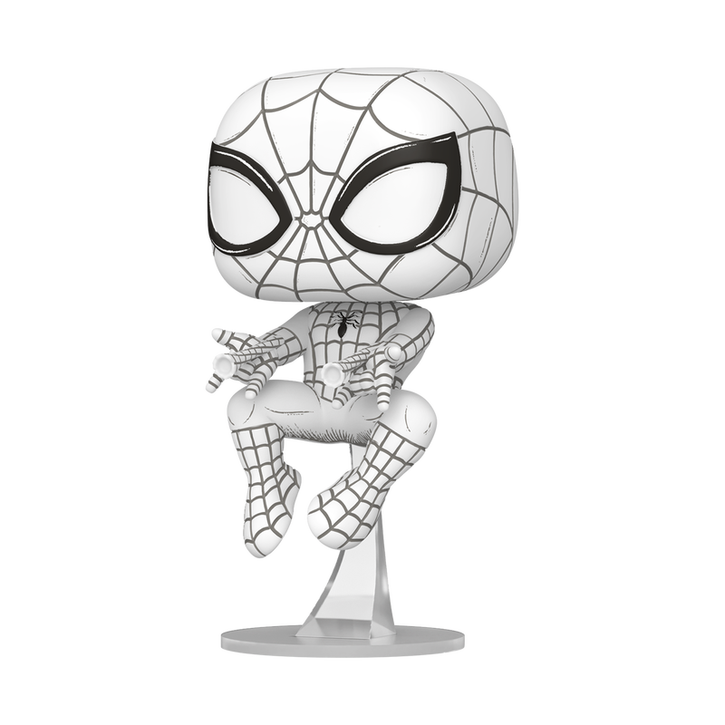 Funko Pop! Spider-Man Sketched #1574 Marvel Vinyl Figure