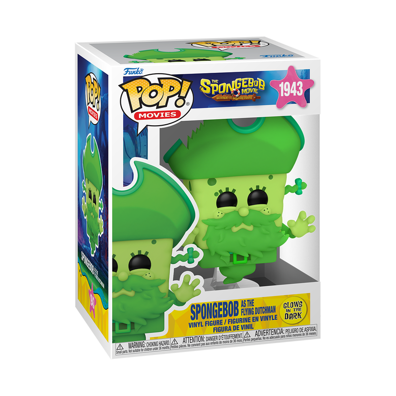 Funko Pop! Movies - Spongebob as the Flying Dutchman 1943 - The Spongebob Movie: Search For Squarepants Vinyl Figure