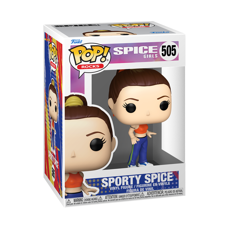 Funko Pop! Rocks - Sporty Spice 505 - Spice Girls Vinyl Figure