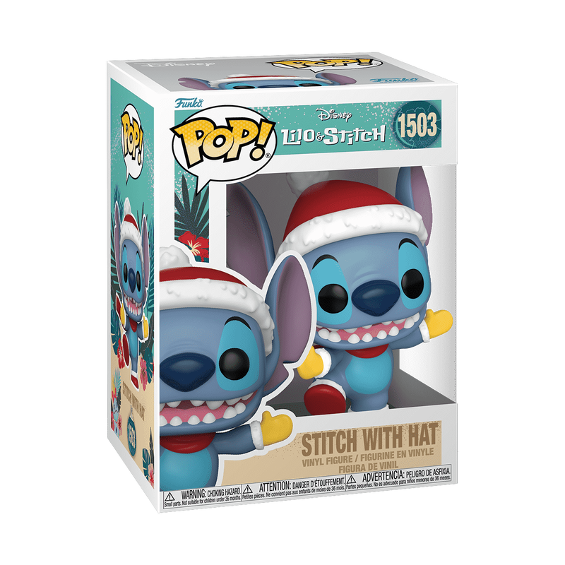 Funko Pop! Disney - Stitch with Hat 1503 - Lilo & Stitch Vinyl Figure