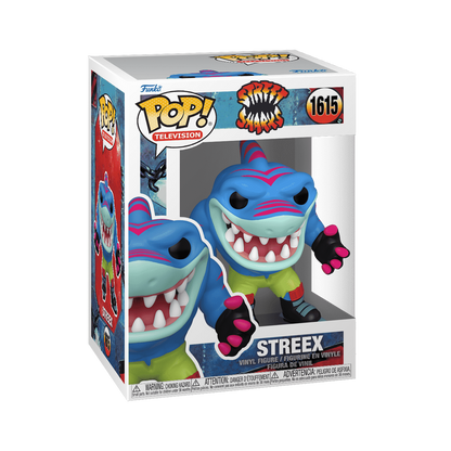 Funko Pop! Television -  Streex 1615 - Street Sharks Vinyl Figure