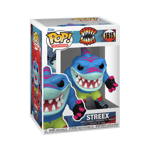 Funko Pop! Television -  Streex 1615 - Street Sharks Vinyl Figure