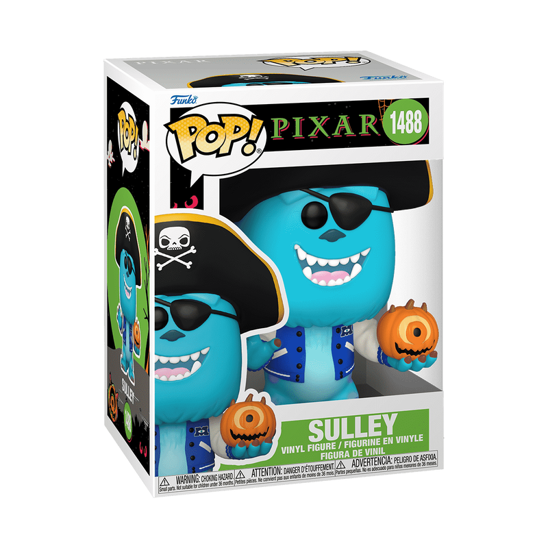 Funko Pop! Sulley In Pirate Costume 1488 - Pixar Vinyl Figure