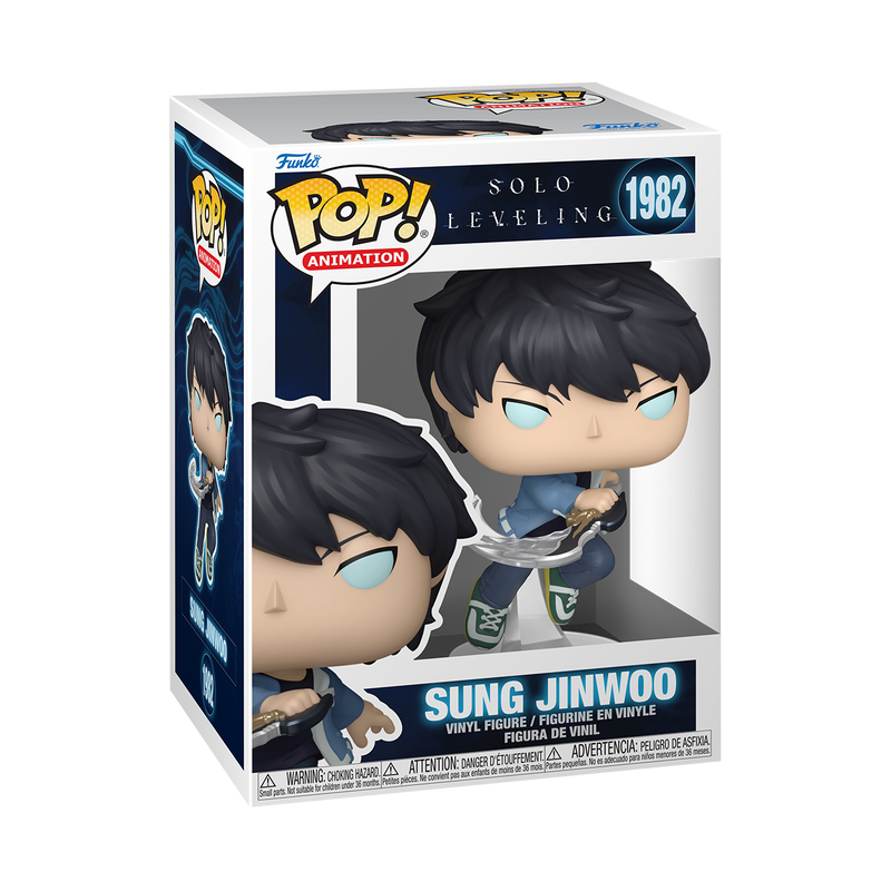 Funko Pop! Sung Jinwoo Upgrade #1982 Solo Leveling Vinyl Figure