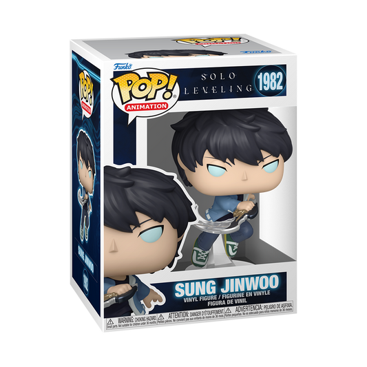 Funko Pop! Sung Jinwoo Upgrade #1982 Solo Leveling Vinyl Figure