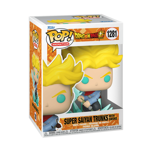 Funko Pop! Animation - Super Saiyan Trunks with Sword 1281 - Dragon Ball Z Vinyl Figure