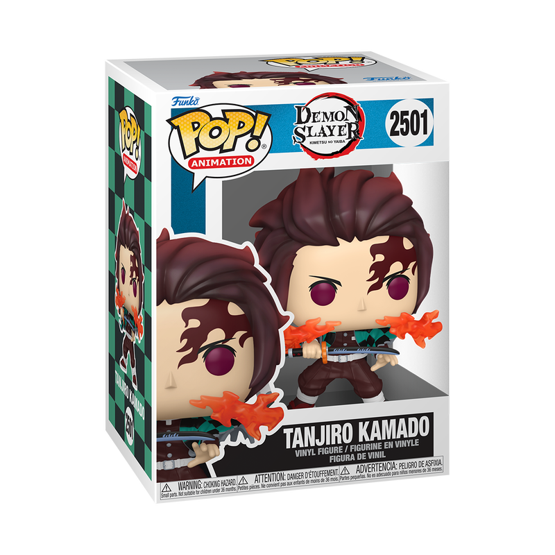 Funko Pop! Animation - Tanjiro Kamado 2501 - Demon Slayer Vinyl Figure