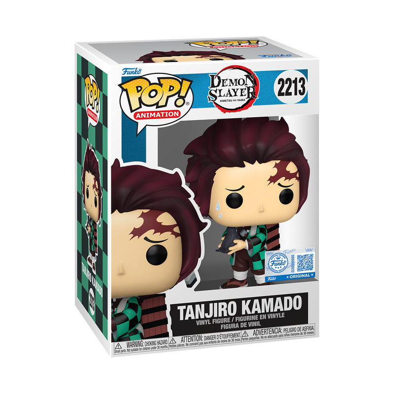 Funko Pop! Animation - Tanjiro Kamado 2213 - Demon Slayer [Entertainment Earth] Vinyl Figure