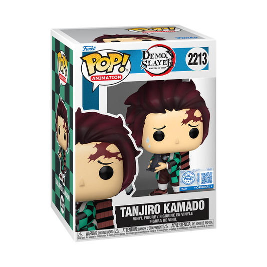 Funko Pop! Animation - Tanjiro Kamado 2213 - Demon Slayer [Entertainment Earth] Vinyl Figure
