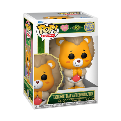 Funko Pop! Movies - Tenderheart Bear as The Cowardly Lion 2055 - Care Bears x Wicked Vinyl Figure