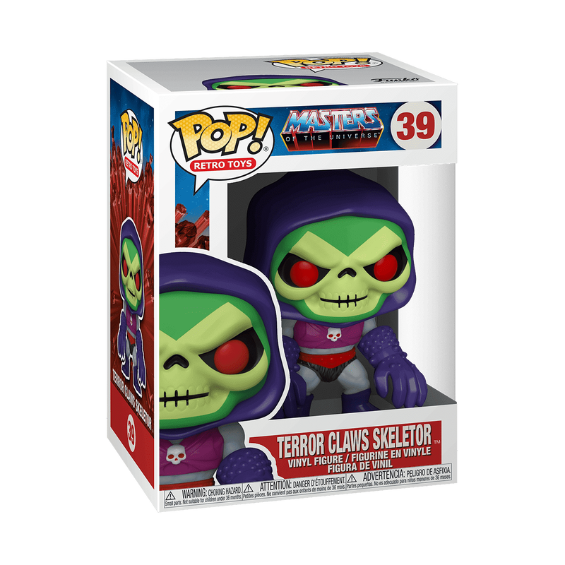Funko Pop! Retro Toys - Terror Claws Skeletor 39 - Masters of the Universe Vinyl Figure