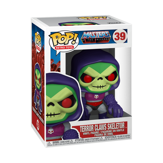 Funko Pop! Retro Toys - Terror Claws Skeletor 39 - Masters of the Universe Vinyl Figure