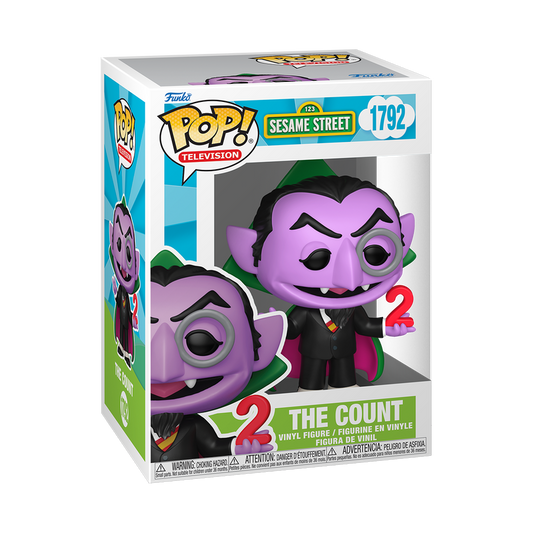 Funko Pop! Television - The Count 1792 - Sesame Street