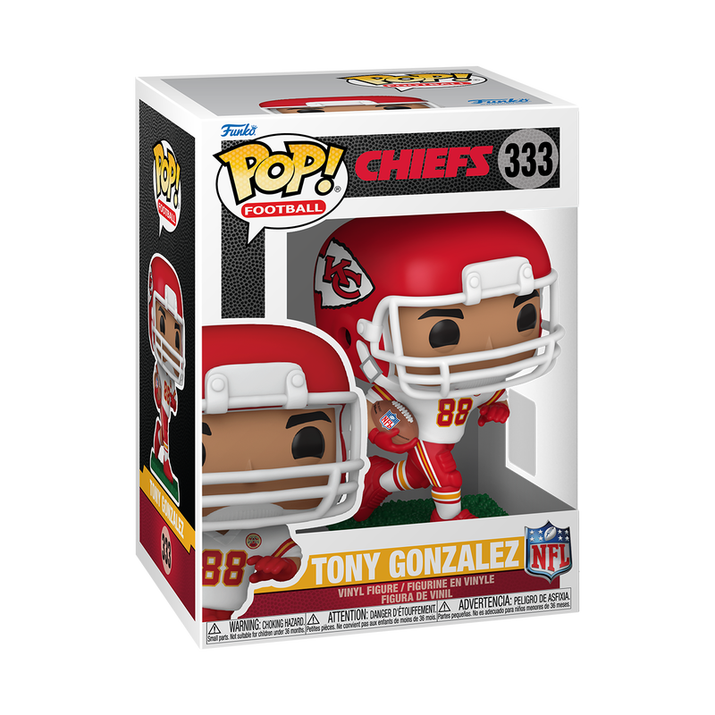 Funko Pop! Football - Tony Gonzalez 333 - Chiefs Vinyl Figure
