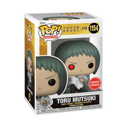 Funko Pop! Animation - Toru Mutsuki 1154 - Tokyo Ghoul: re [Gamestop] Vinyl Figure