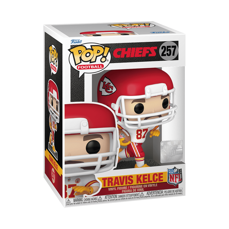 Funko Pop! Football - Travis Kelce 257 - Chiefs Vinyl Figure