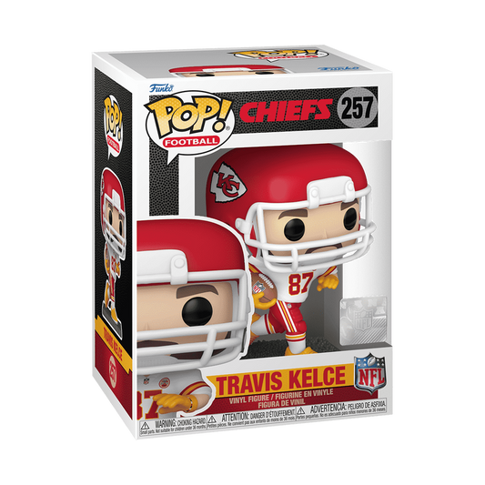 Funko Pop! Football - Travis Kelce 257 - Chiefs Vinyl Figure