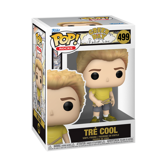 Funko Pop! Rocks - Tre Cool 499 - Green Day Vinyl Figure