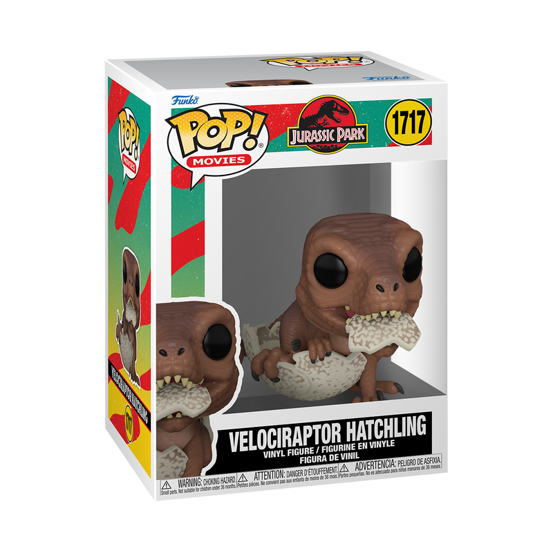Funko Pop! Movies - Velociraptor Hatchling 1717 - Jurassic Park Vinyl Figure