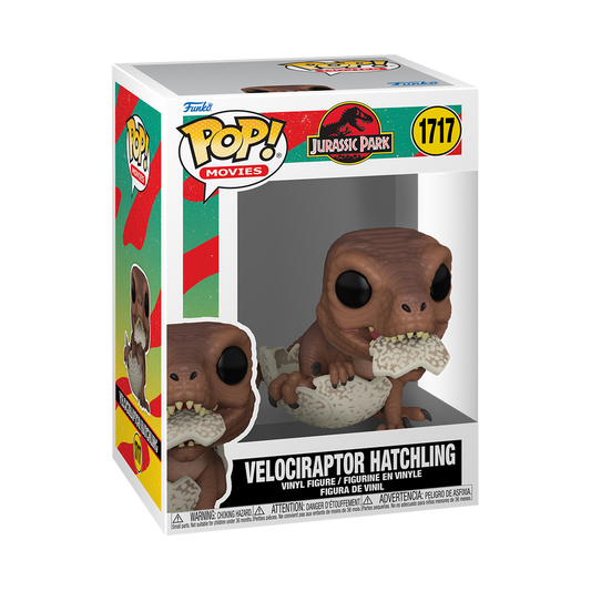 Funko Pop! Movies - Velociraptor Hatchling 1717 - Jurassic Park Vinyl Figure