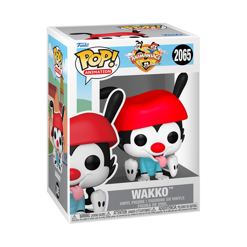 Funko Pop! Wakko Warner #2065 Animaniacs Vinyl Figure