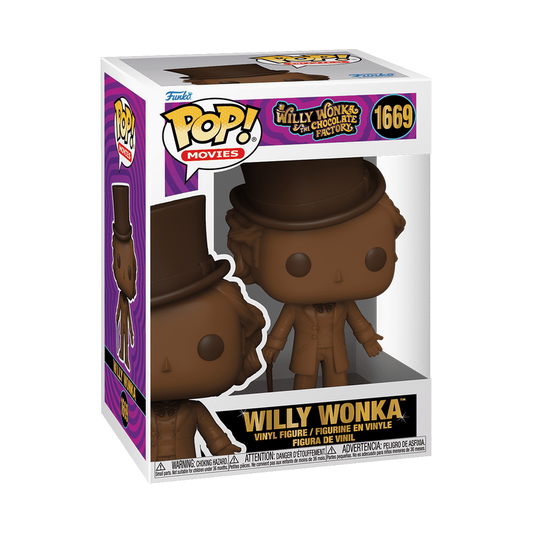 Funko Pop! Movies - Willy Wonka 1669 - Willy Wonka & the Chocolate Factory [Scented] Vinyl Figure