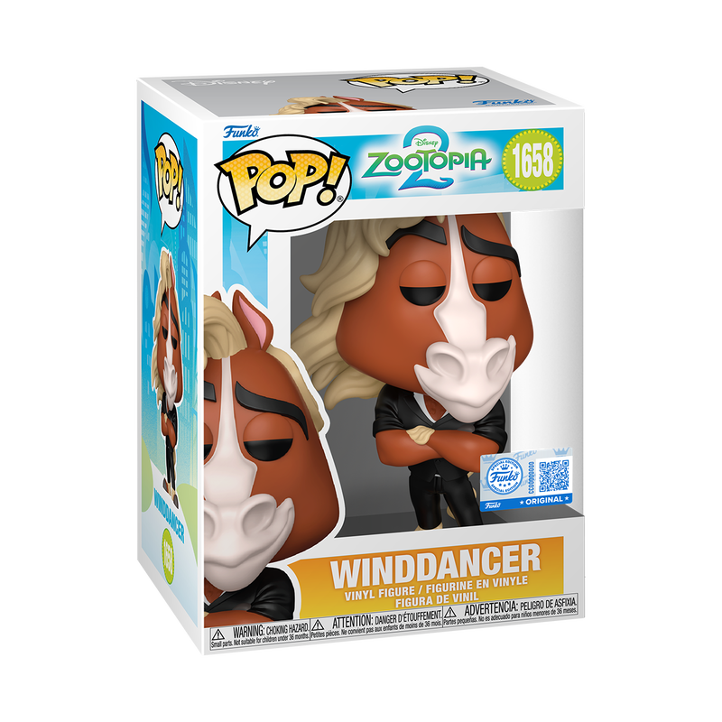 Funko Pop! Winddancer #1658 Zootopia 2 Vinyl Figure - Specialty