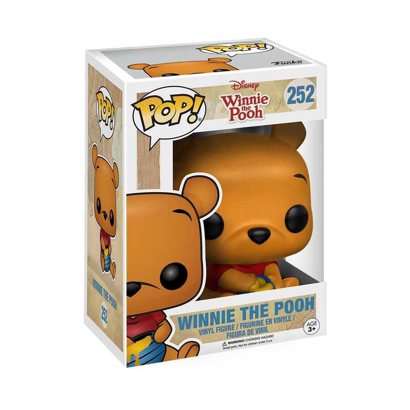 Funko Pop! Disney - Winnie The Pooh 252 - Winnie The Pooh [Hot Topic] Vinyl Figure